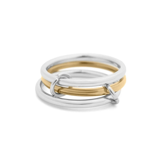 Mixed Metal Triple Ring