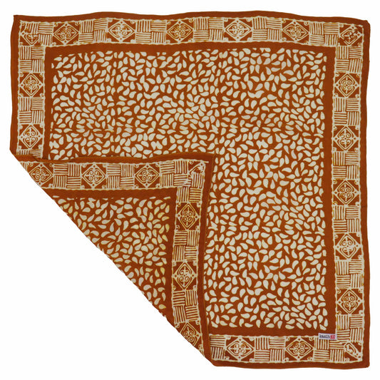 Hand Dyed Batik Bandana| Sunrise Mist