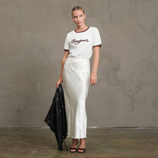 Bonjour Contrast Tee