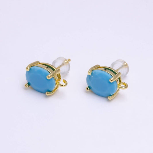 Turquoise Stud Earrings