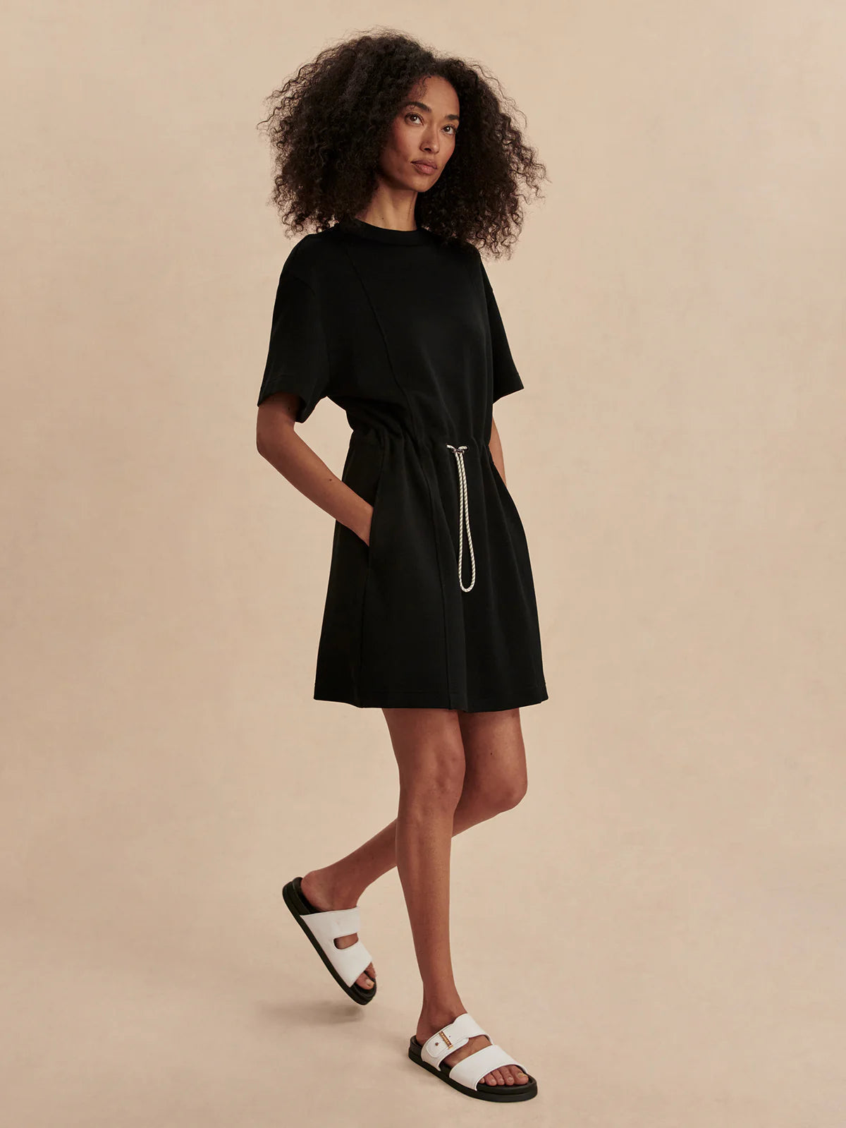 black athletic dress