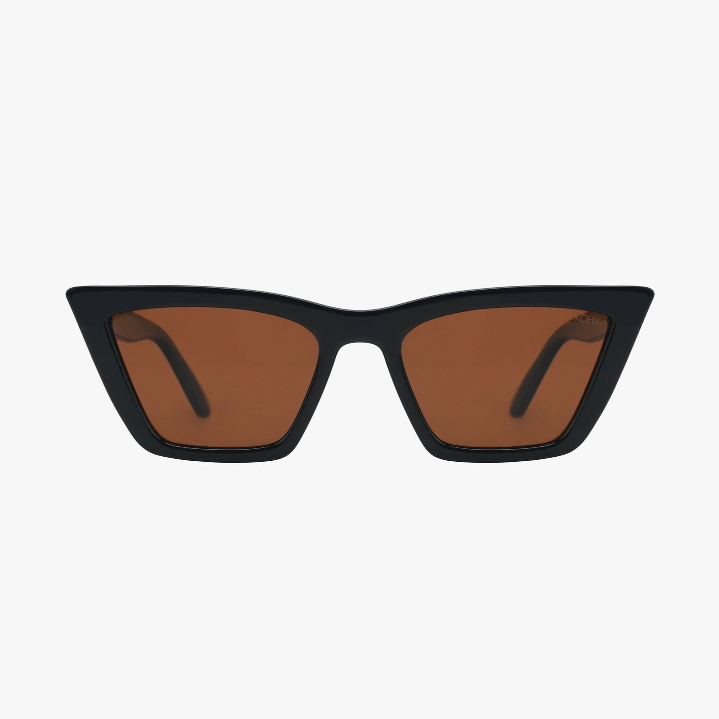 BAY MIDNIGHT AMBER Polarized Women's Cat Eye Sunglasses