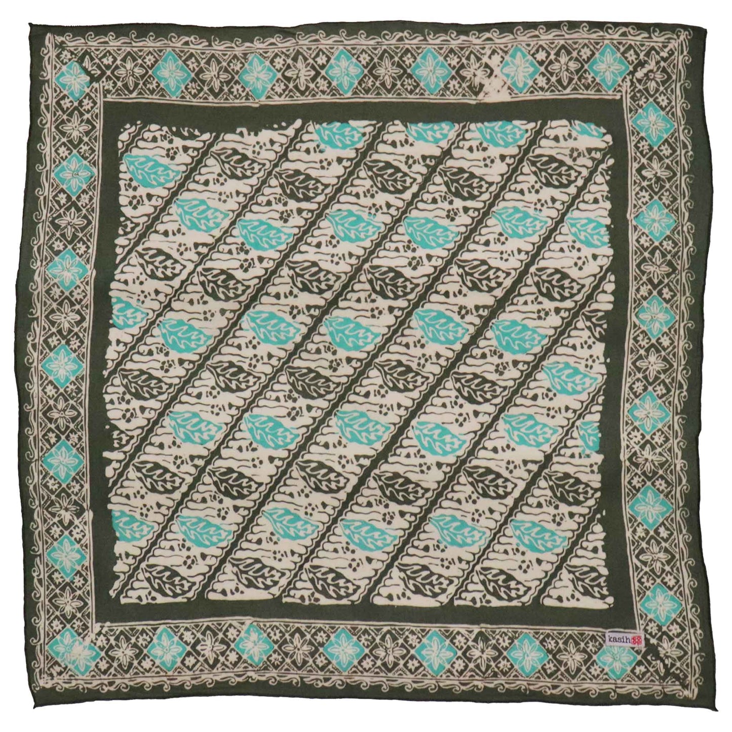 Batik Bandana, 100% Cotton, Leaf Lovers