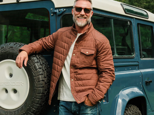 Quilted Wax Jacket | Oil Skin