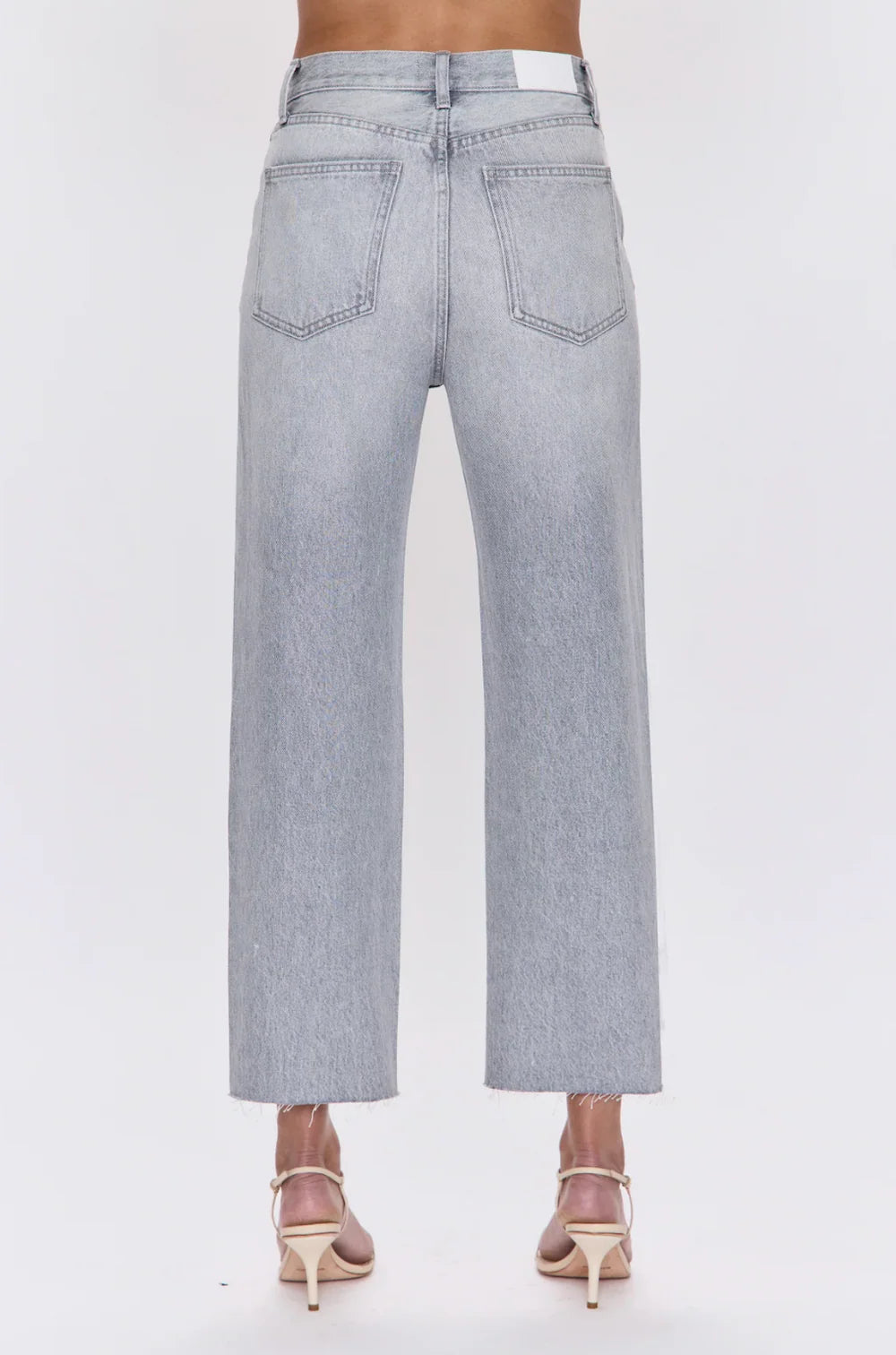 Cassie Super High Rise Straight Crop Jean | Enigma