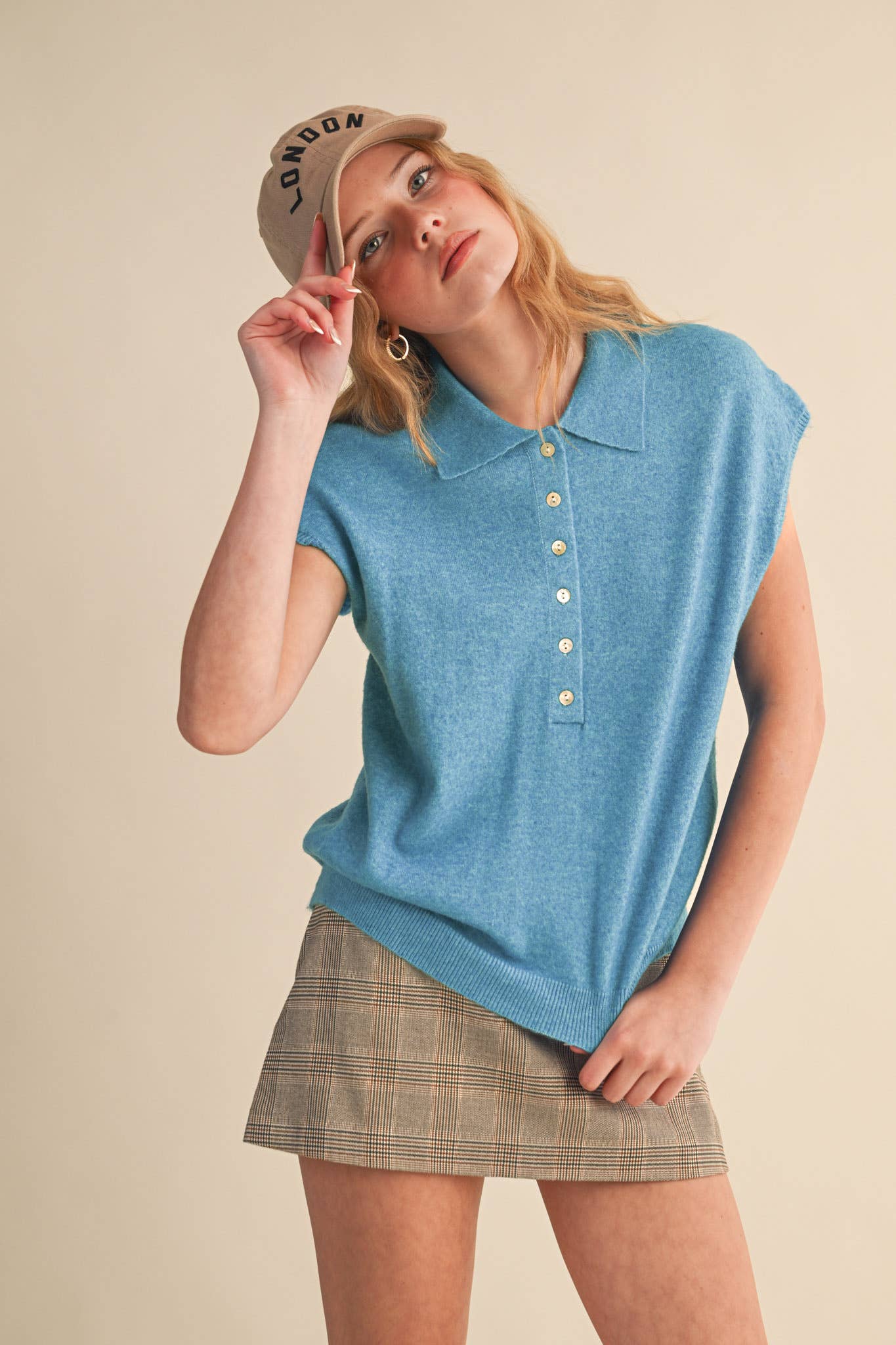 Sidney Cap Sleeve Top