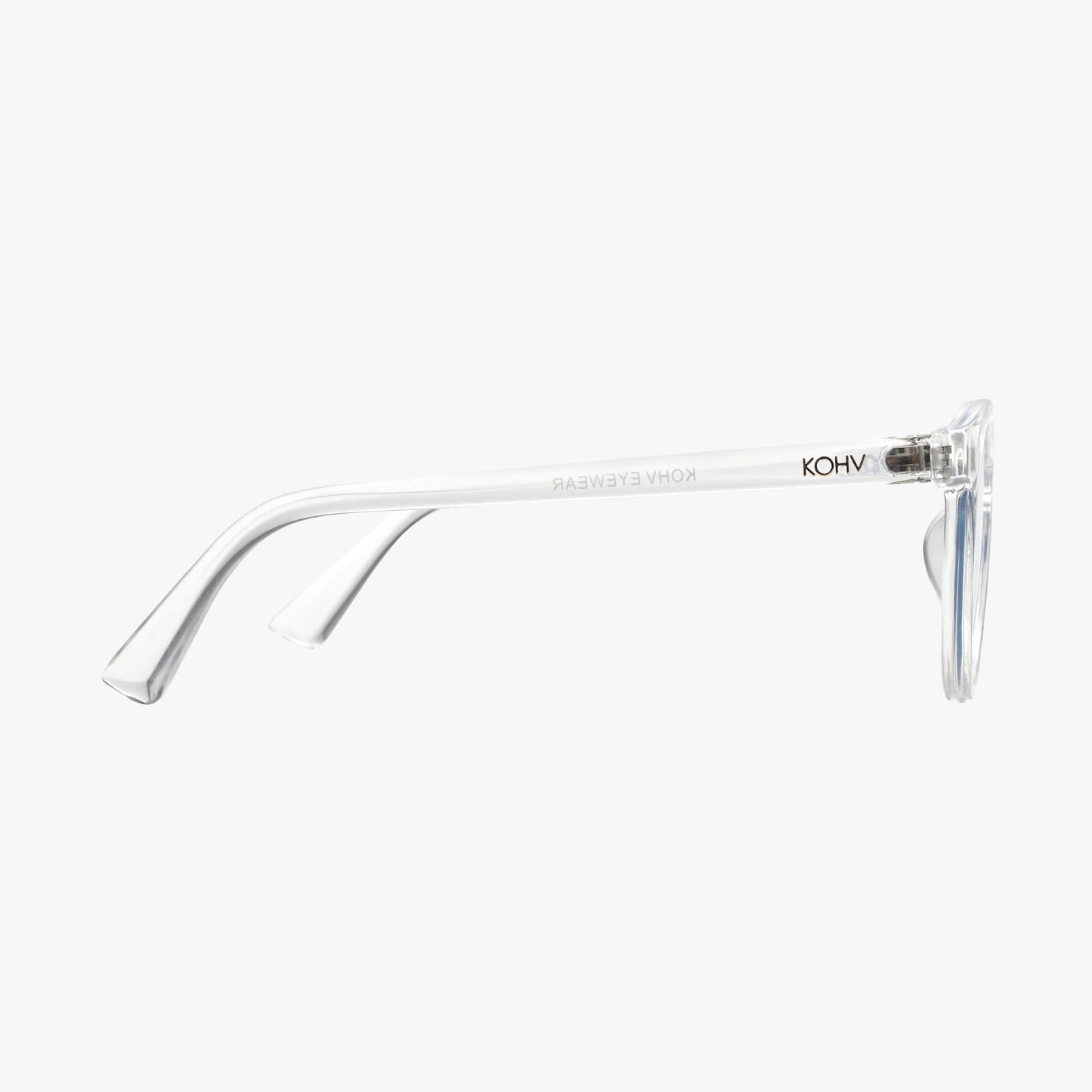 HERON CLEAR BLUE LIGHT BLOCKER Round Fashion Glasses