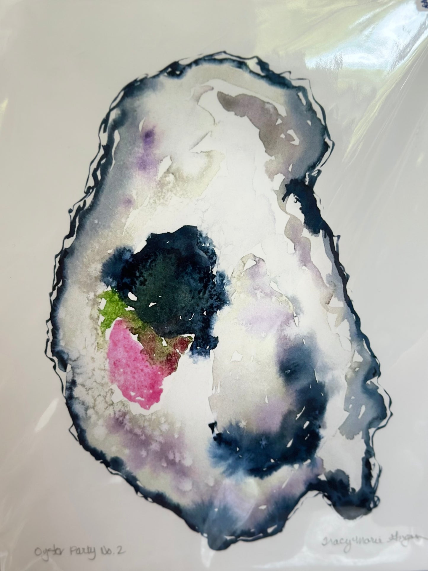 Oyster Print 8 x 10 inches