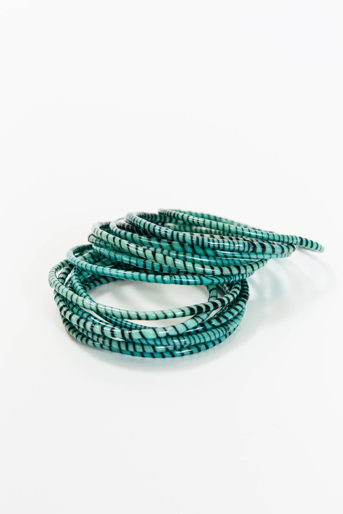 Beach Bangles - Stormy Turquoise