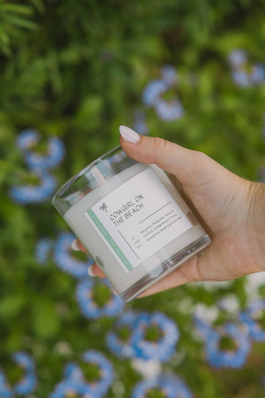 Cowgirl on the Beach | Coastal Cowgirl Wood Wick Candle