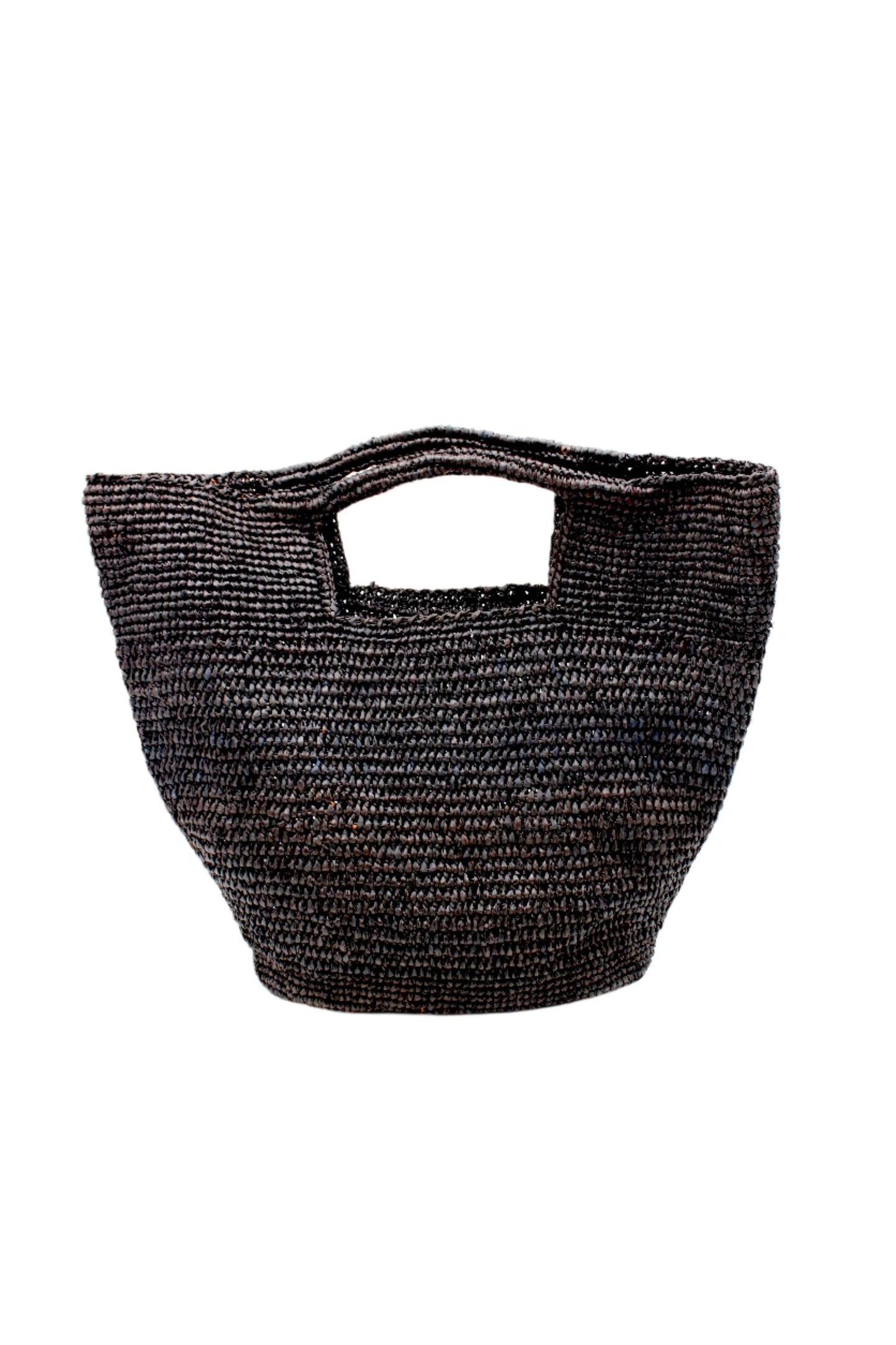 ConCon Crochet Straw Basket Handbag