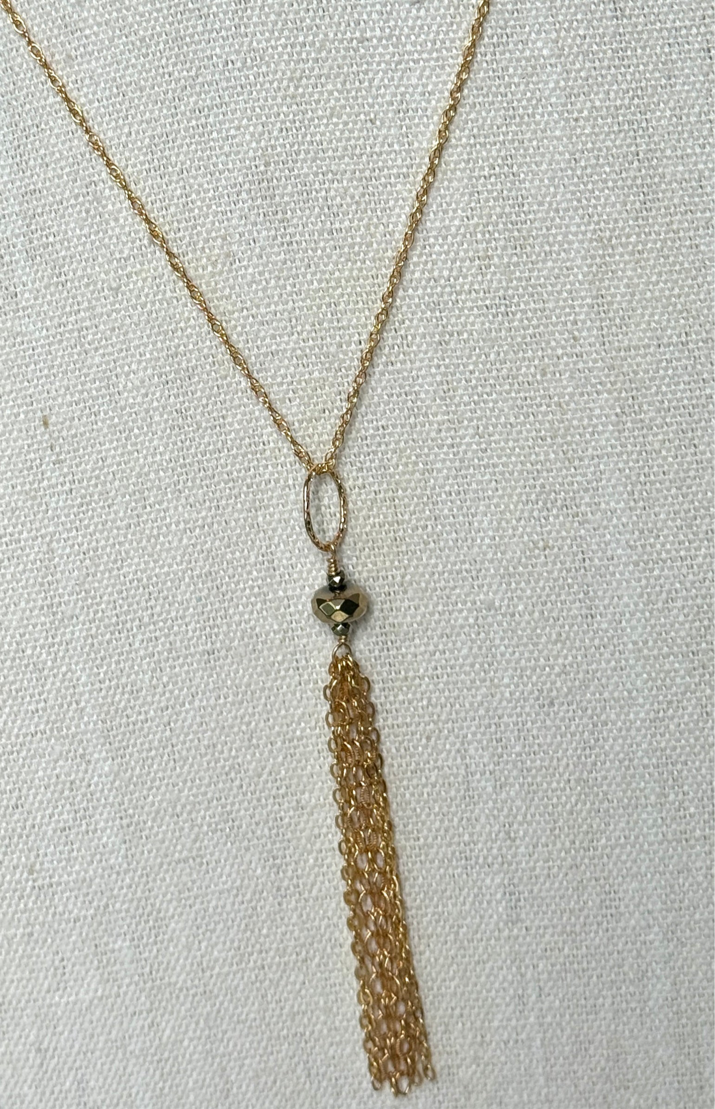Chain Tassel Necklace