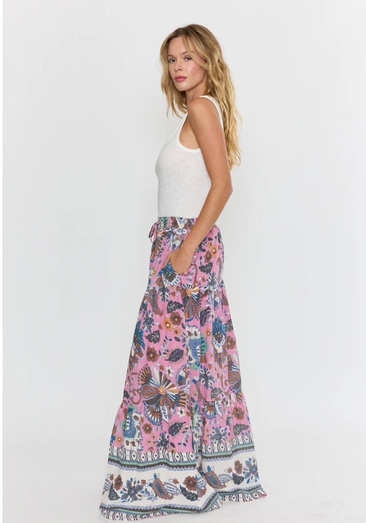 Farrah Tiered Maxi Skirt