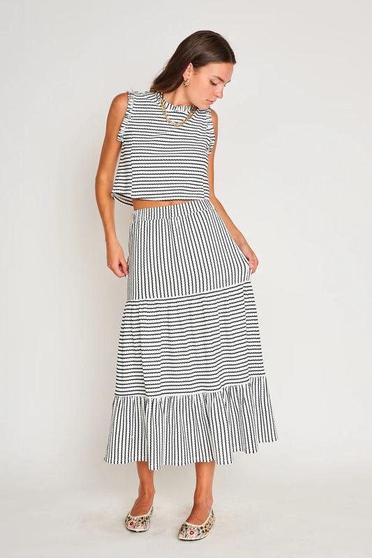 Stripe skirt