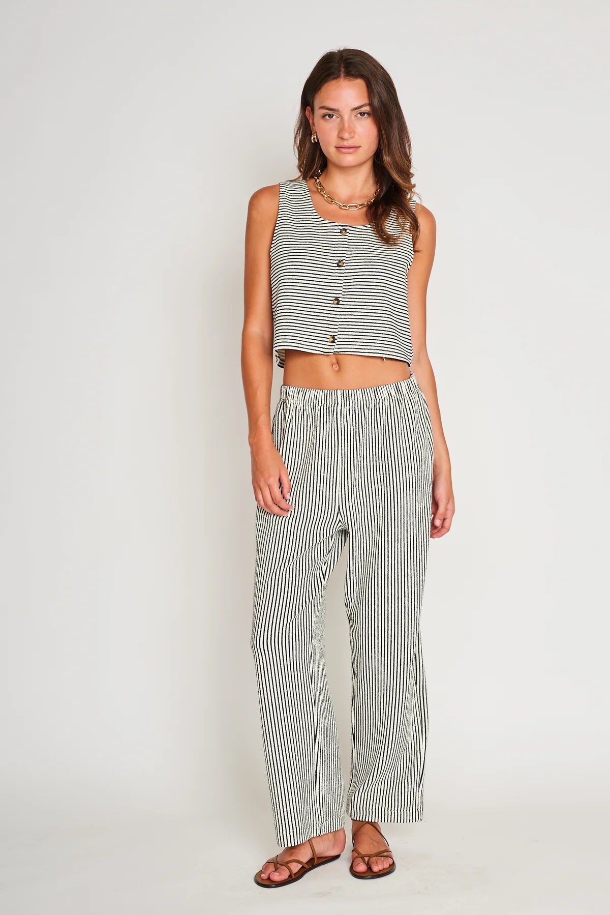 Flynn Pant | Black & White