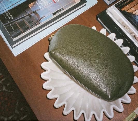Zip Around Large Makeup Bag | Olive