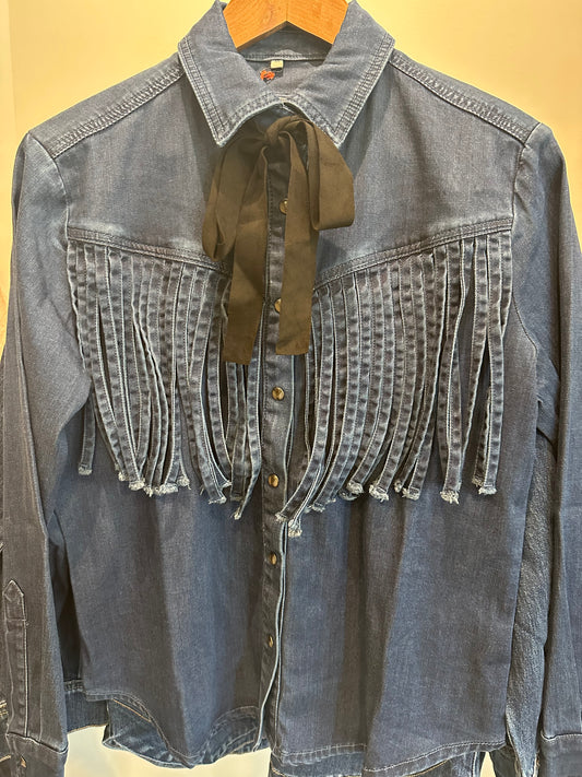 Jolene Fringe Top