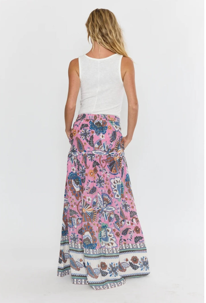 Farrah Tiered Maxi Skirt