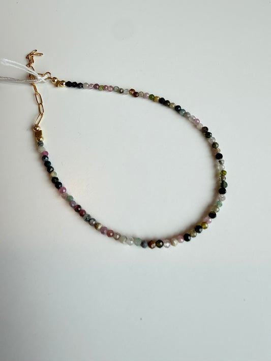 Mini Mixed Tourmaline Bracelet