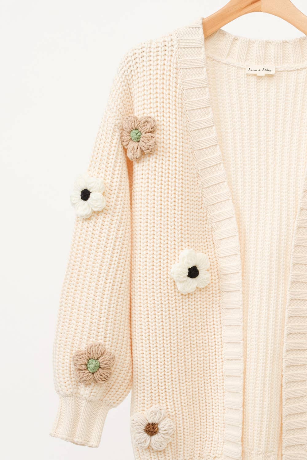 Madi Flower Chunky Cardiagn