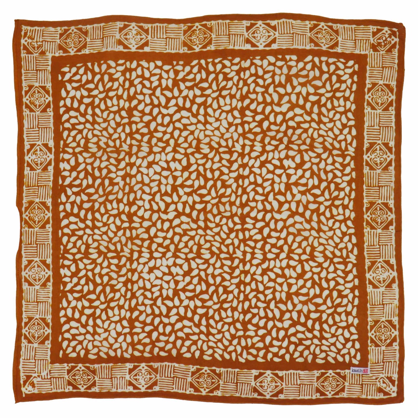 Hand Dyed Batik Bandana| Sunrise Mist