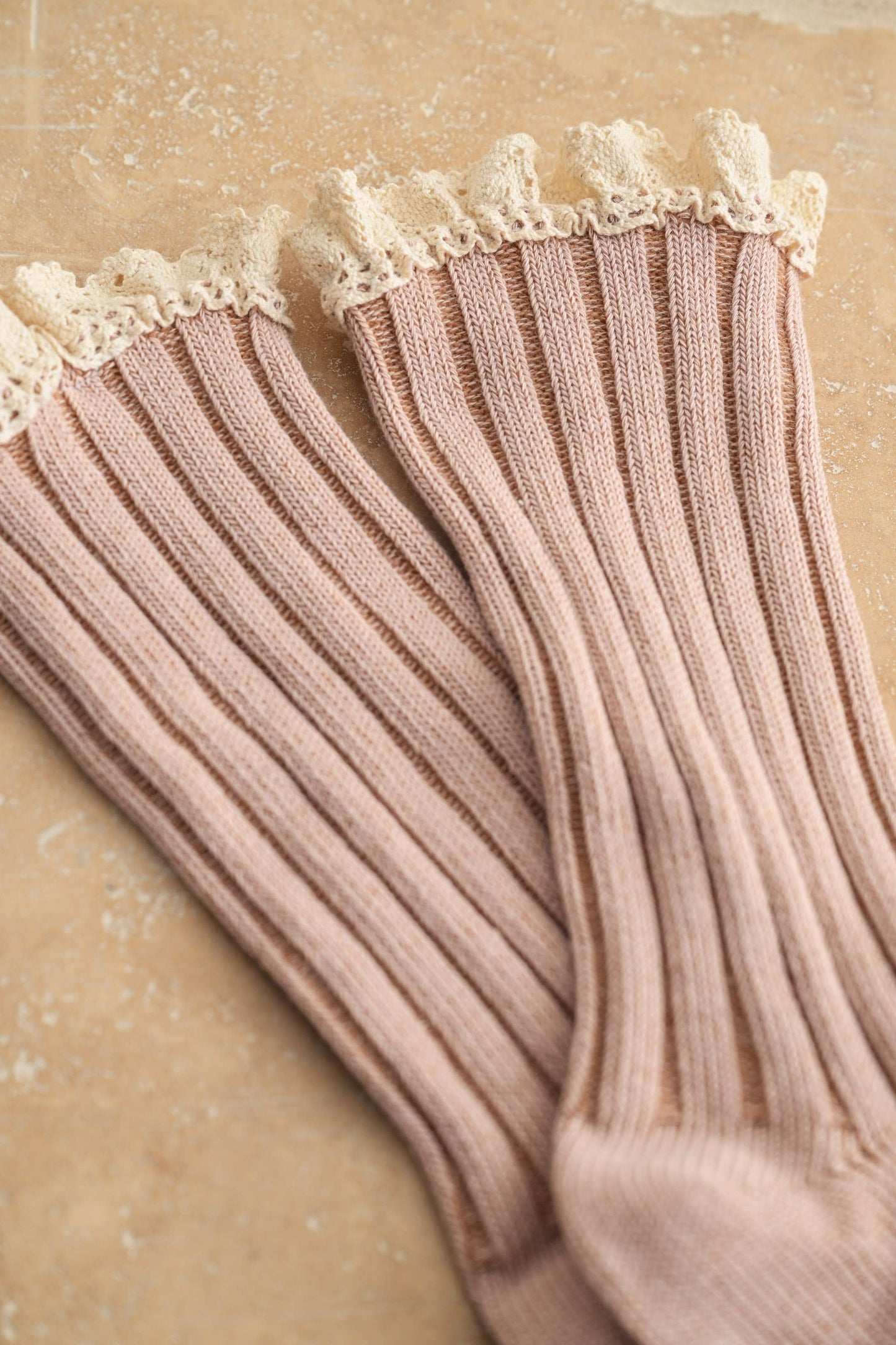Clara Crochet Trim Socks