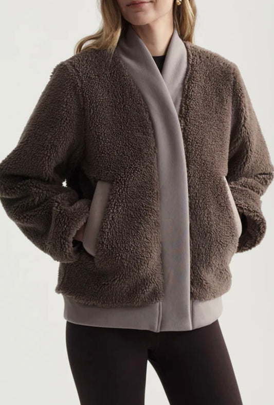 Joanna Reversible Jacket | Fungi/ Coffee Quartz