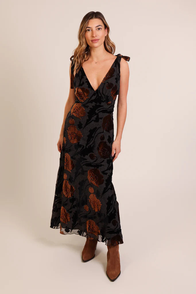 Grace Dress | Burnout Floral