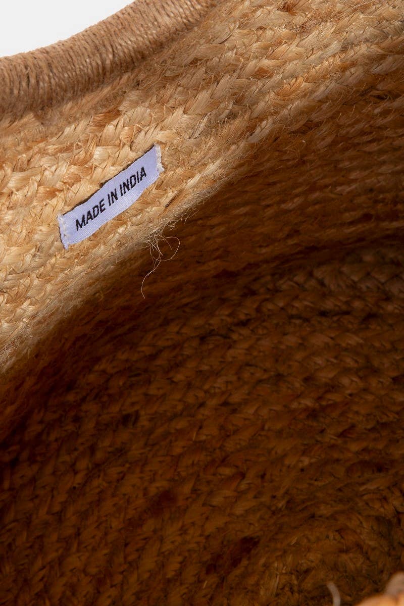 Chevron Breeze Jute Bag