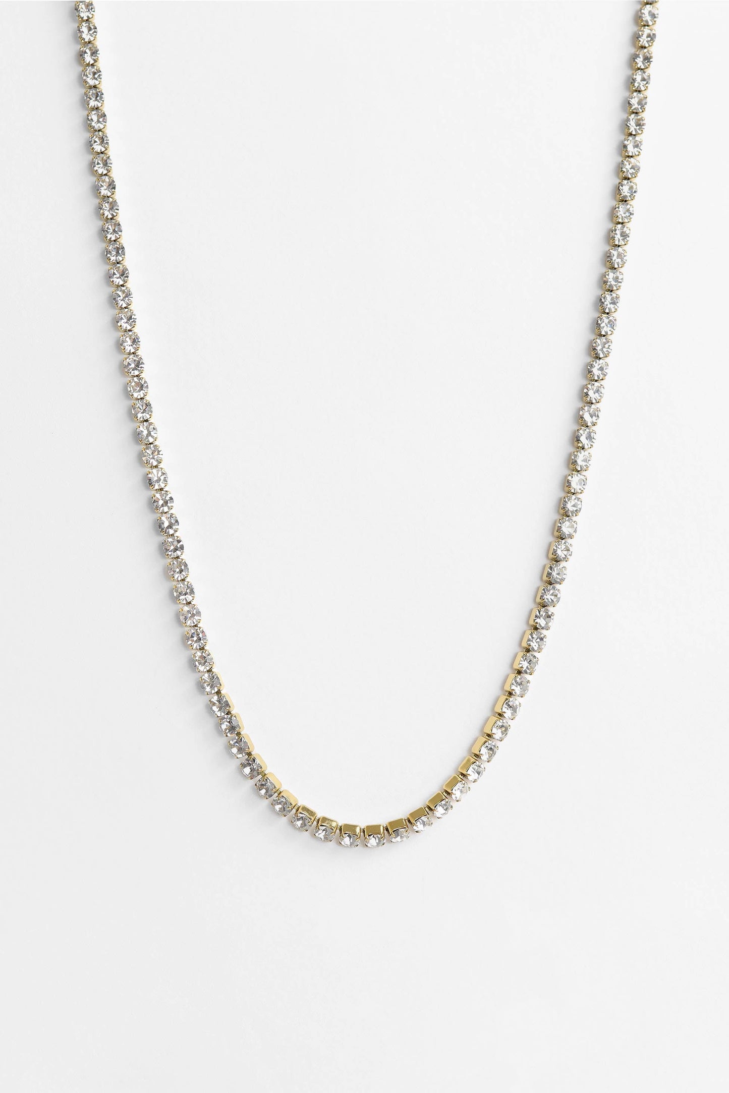 Tennis CZ Chain Necklace