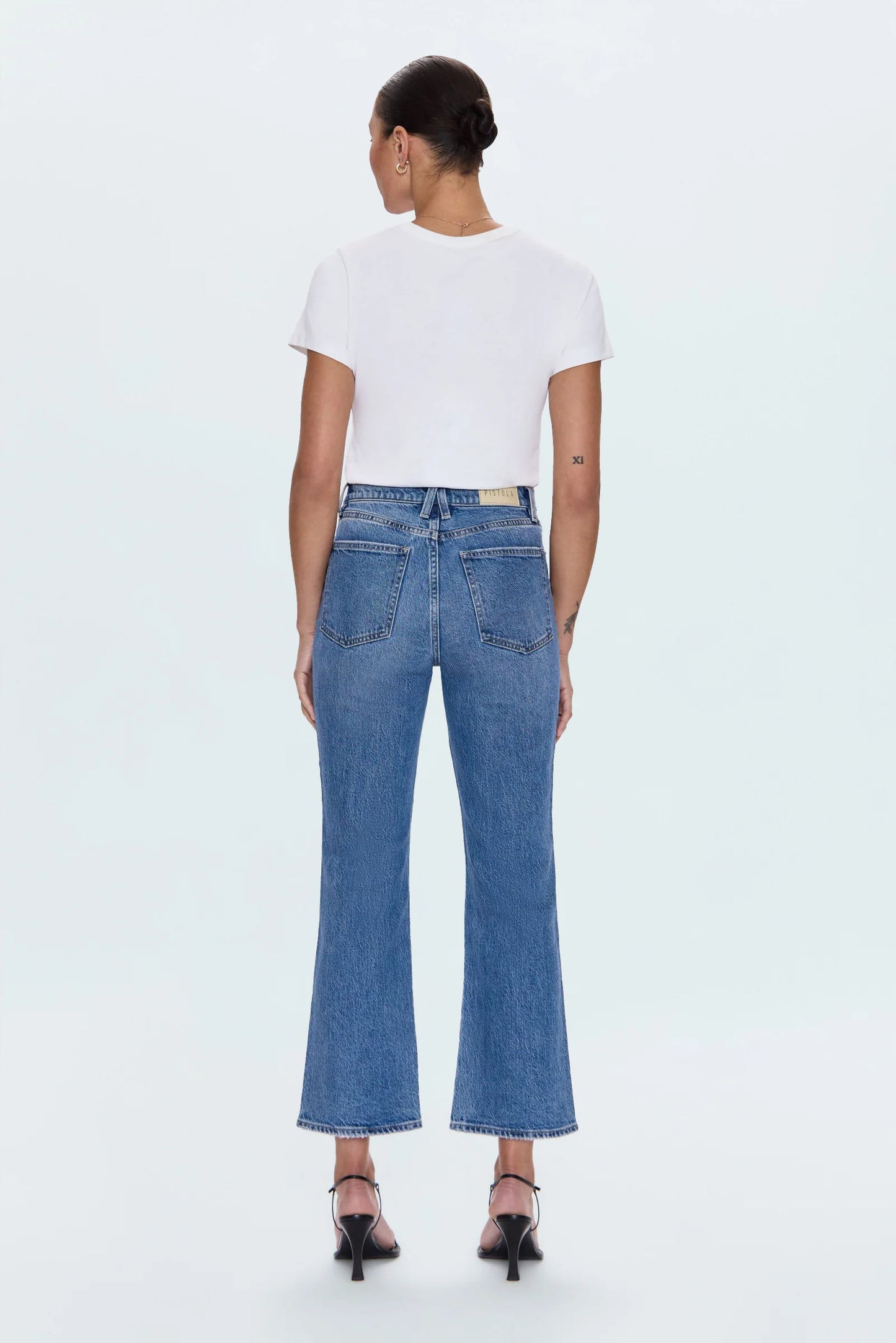 Ally High Rise Vintage Ankle Boot Jean |Charleston