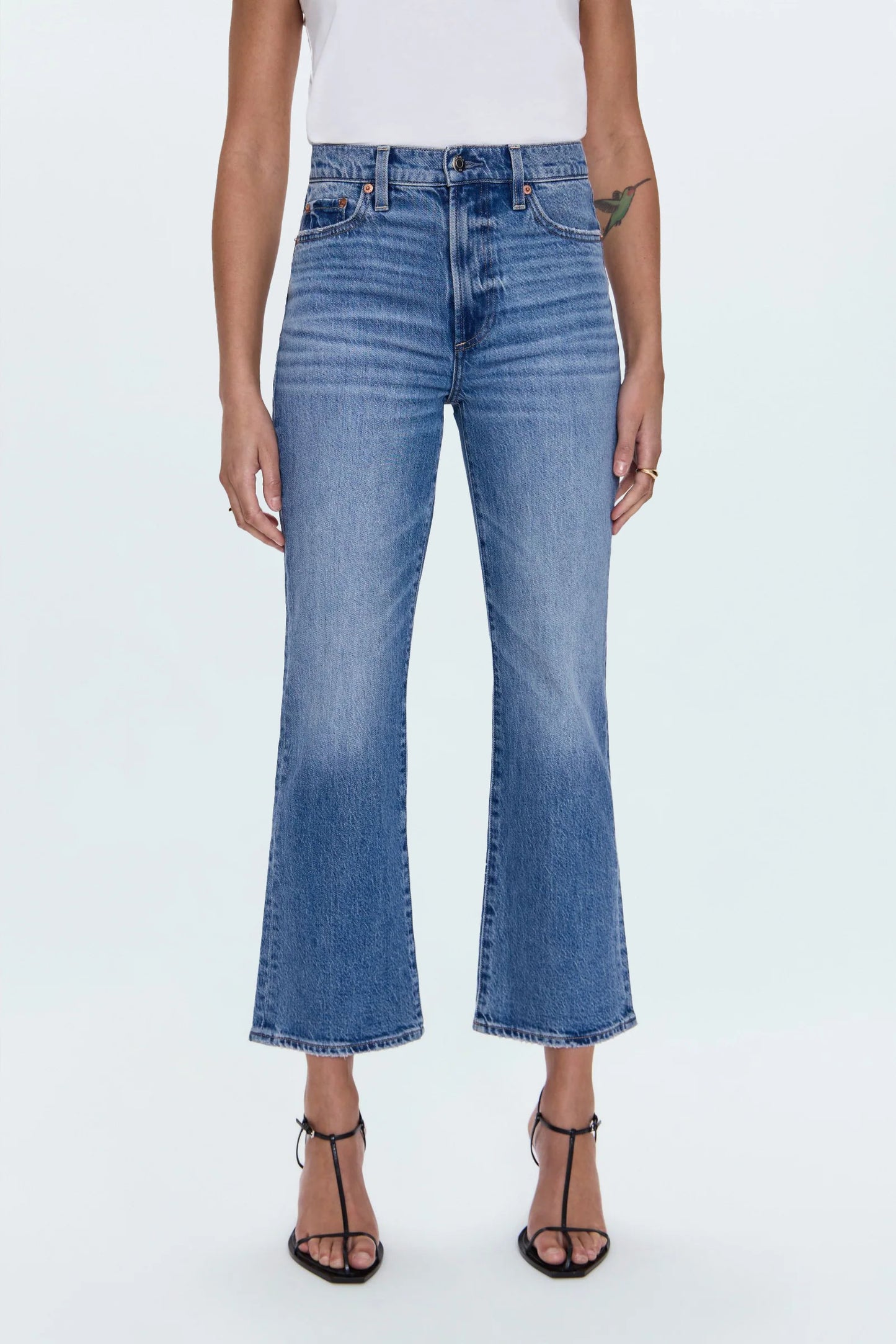 Ally High Rise Vintage Ankle Boot Jean |Charleston