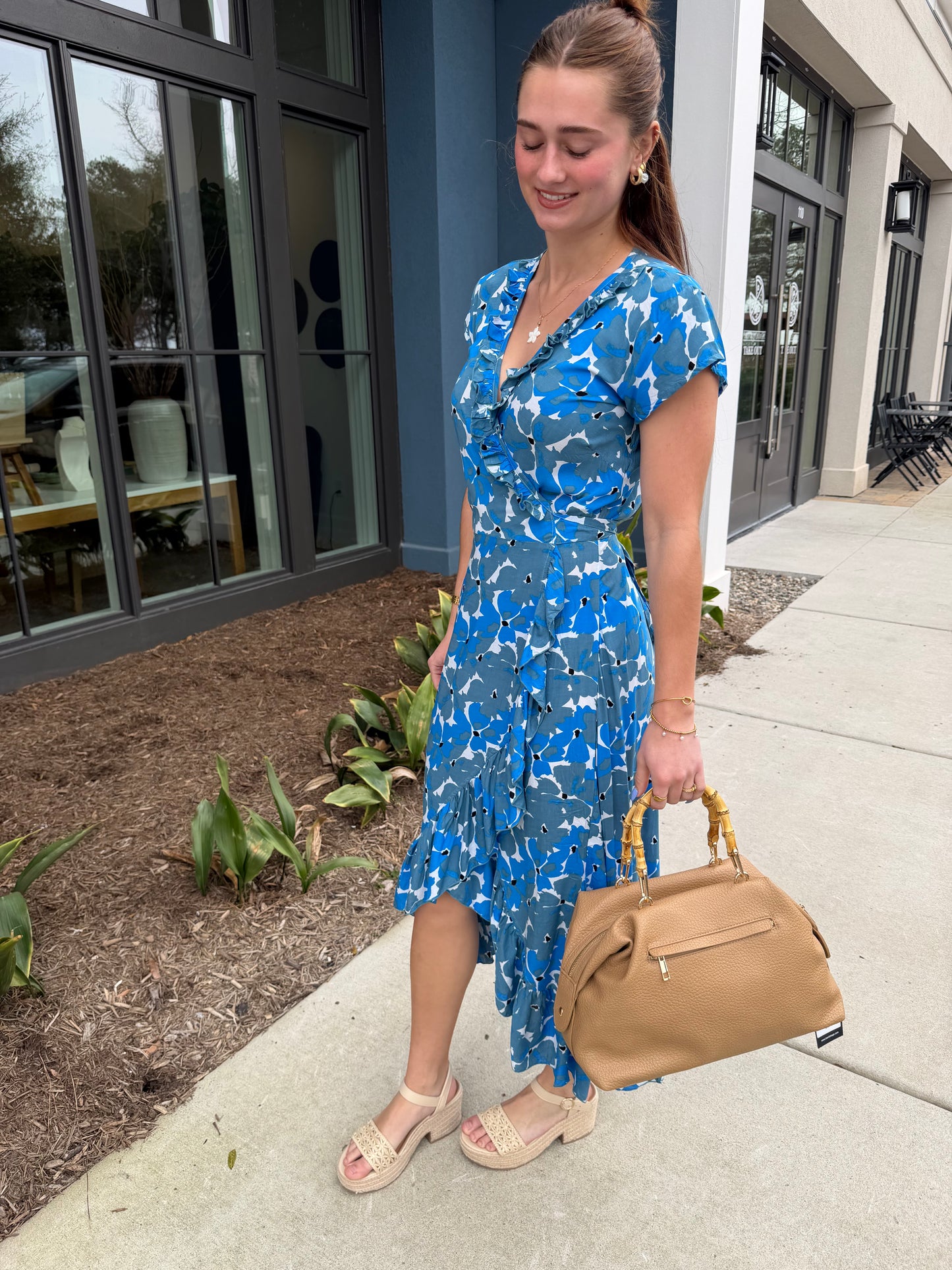 Havana Maxi Wrap Dress | Pacifica