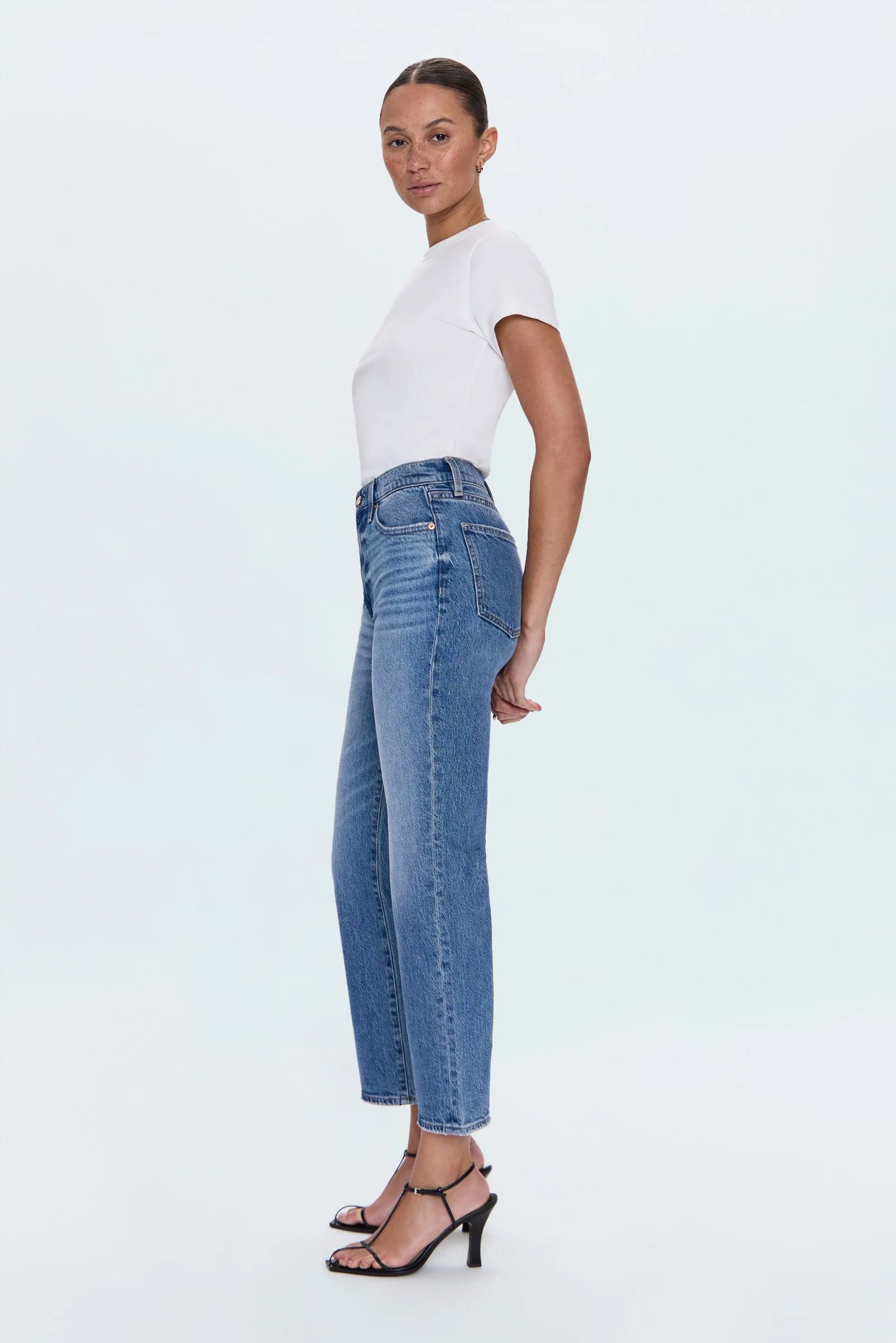 Ally High Rise Vintage Ankle Boot Jean |Charleston