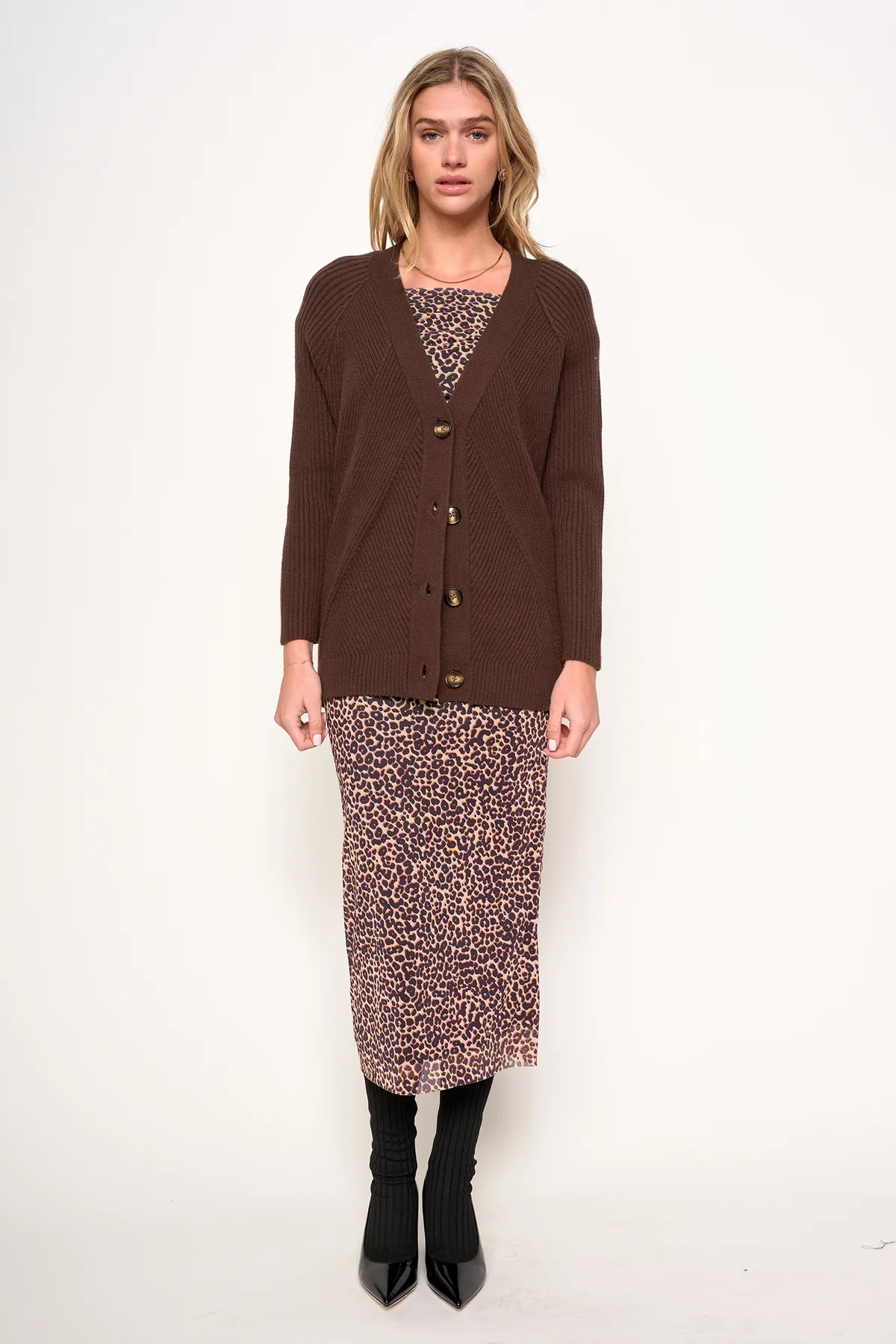 Keiko Cardigan | Brown