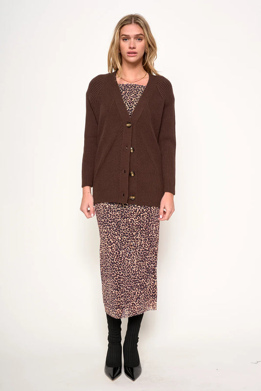 Keiko Cardigan | Brown