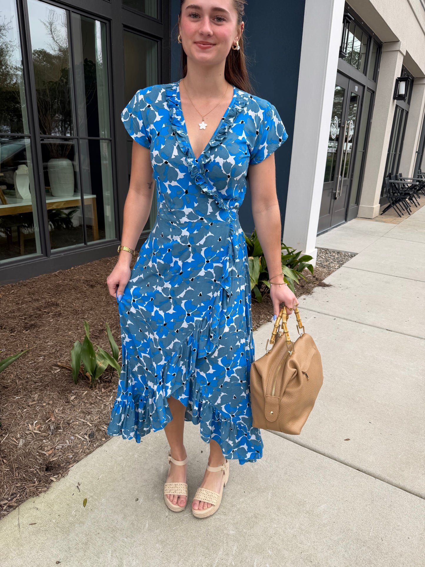 Havana Maxi Wrap Dress | Pacifica