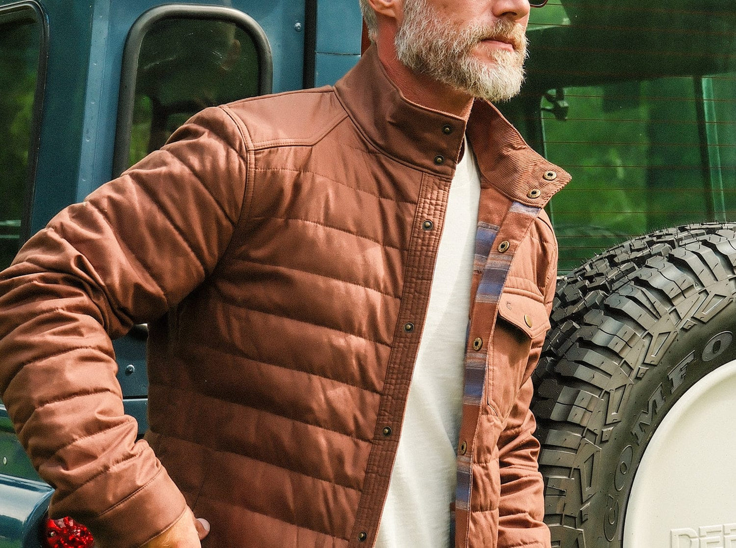 Quilted Wax Jacket | Oil Skin