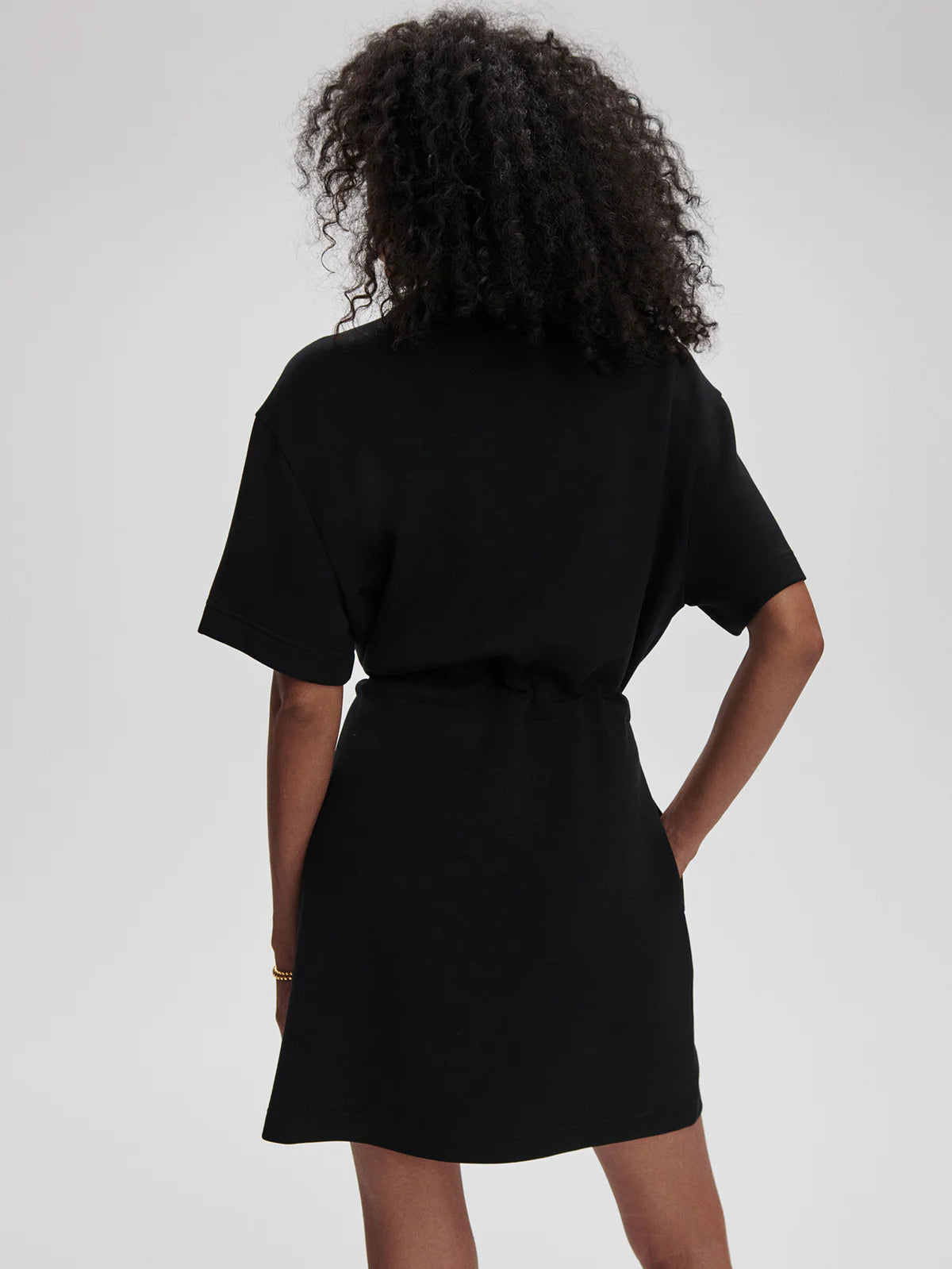 spring black dress