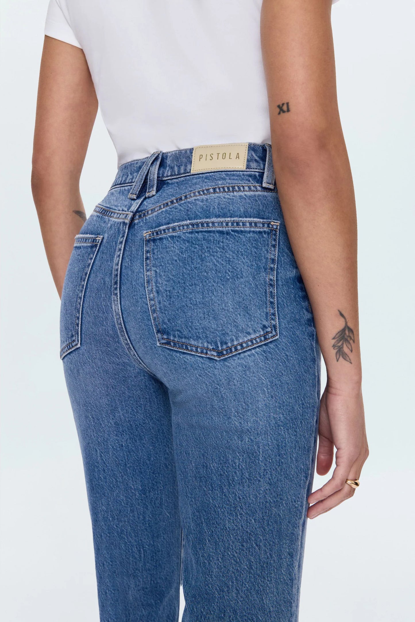 Ally High Rise Vintage Ankle Boot Jean |Charleston
