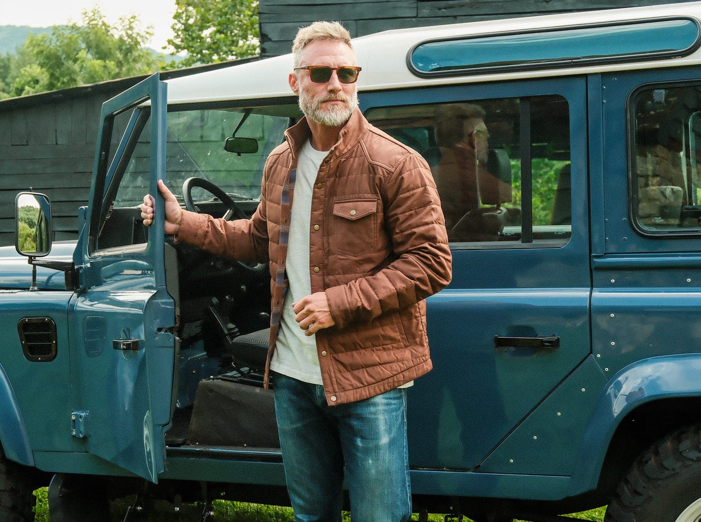 Quilted Wax Jacket | Oil Skin