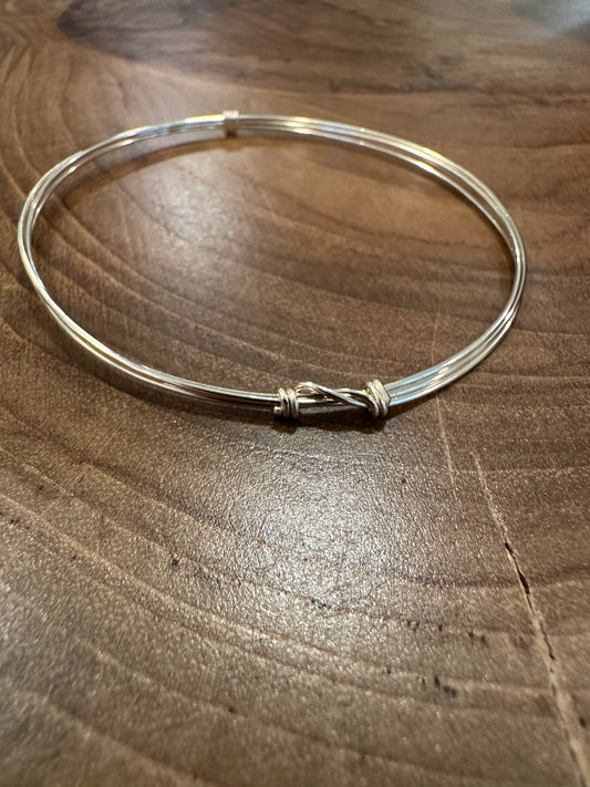 Earthy Luxe 14k bangles