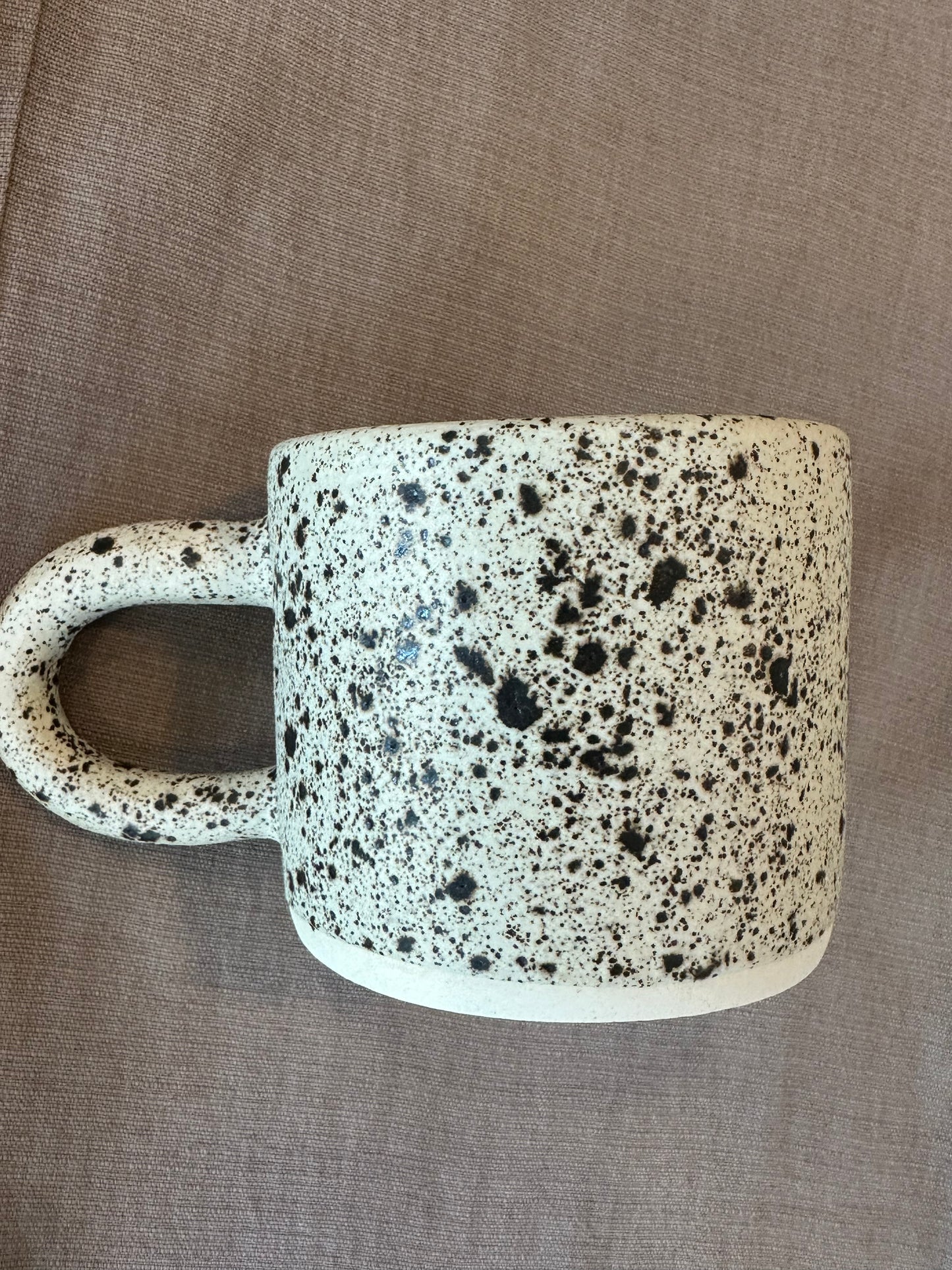 Stay Cozy Speckled Mugs