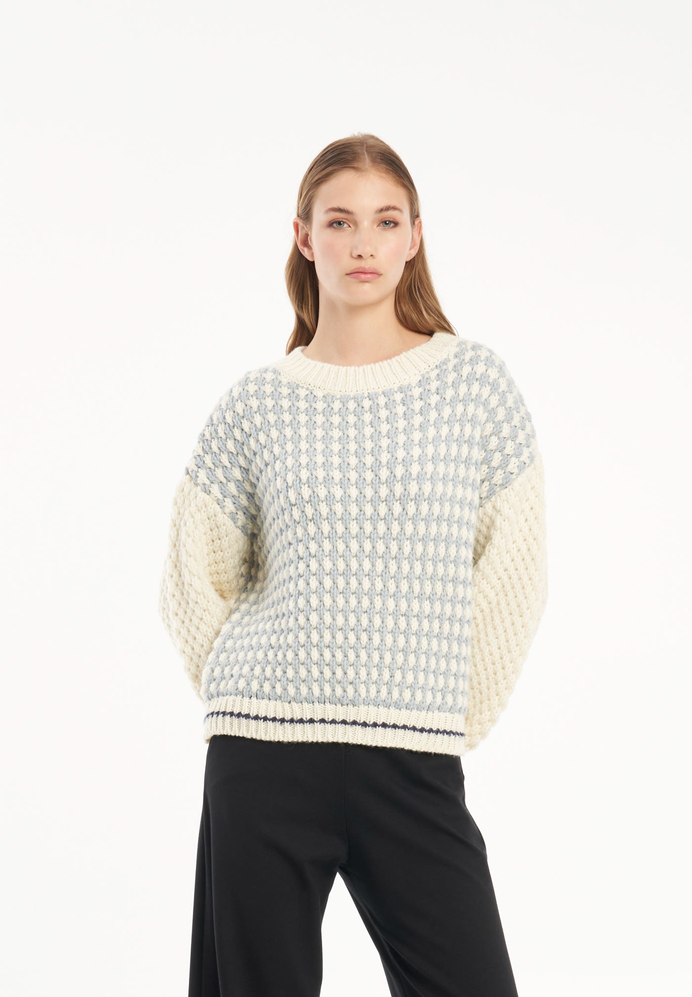 Madelina Sweater | Light Blue