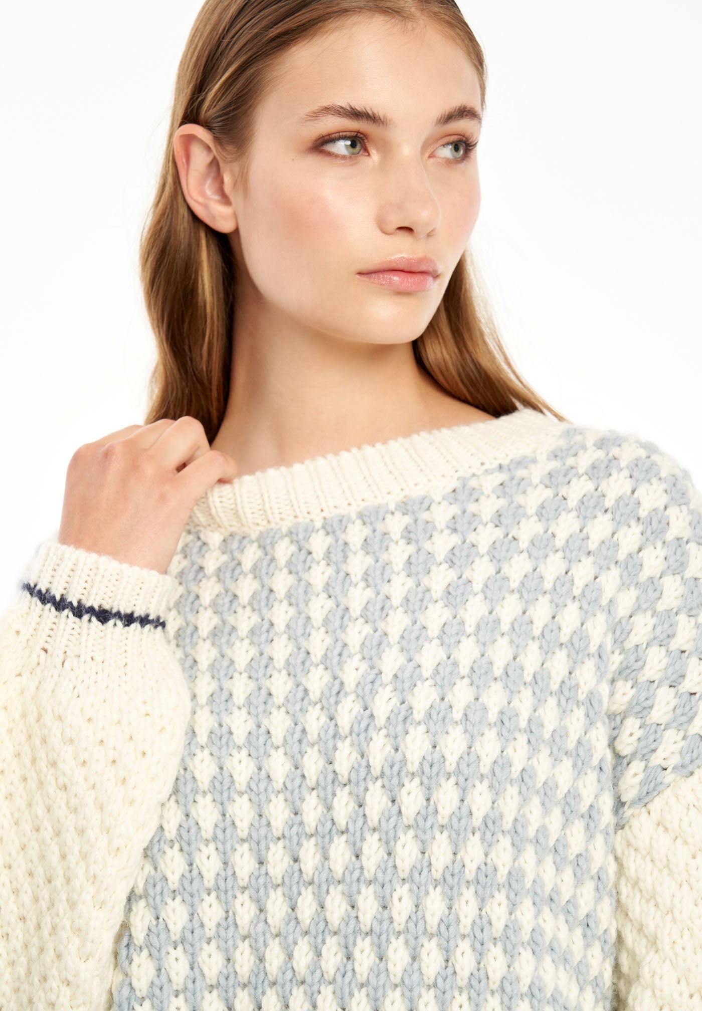 Madelina Sweater | Light Blue