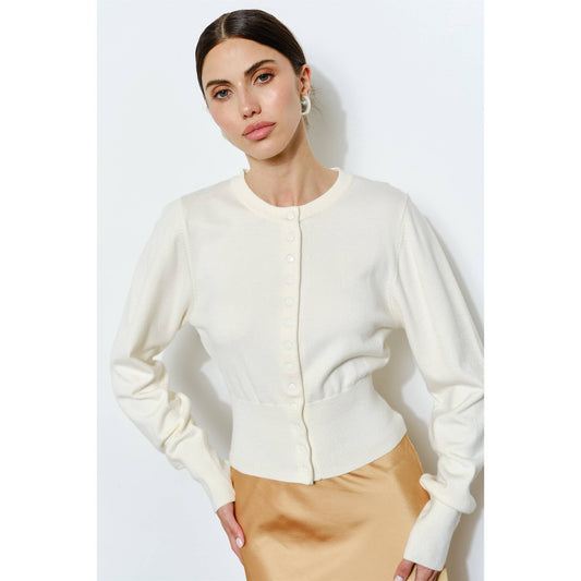 Cassi Snap Button Cardigan