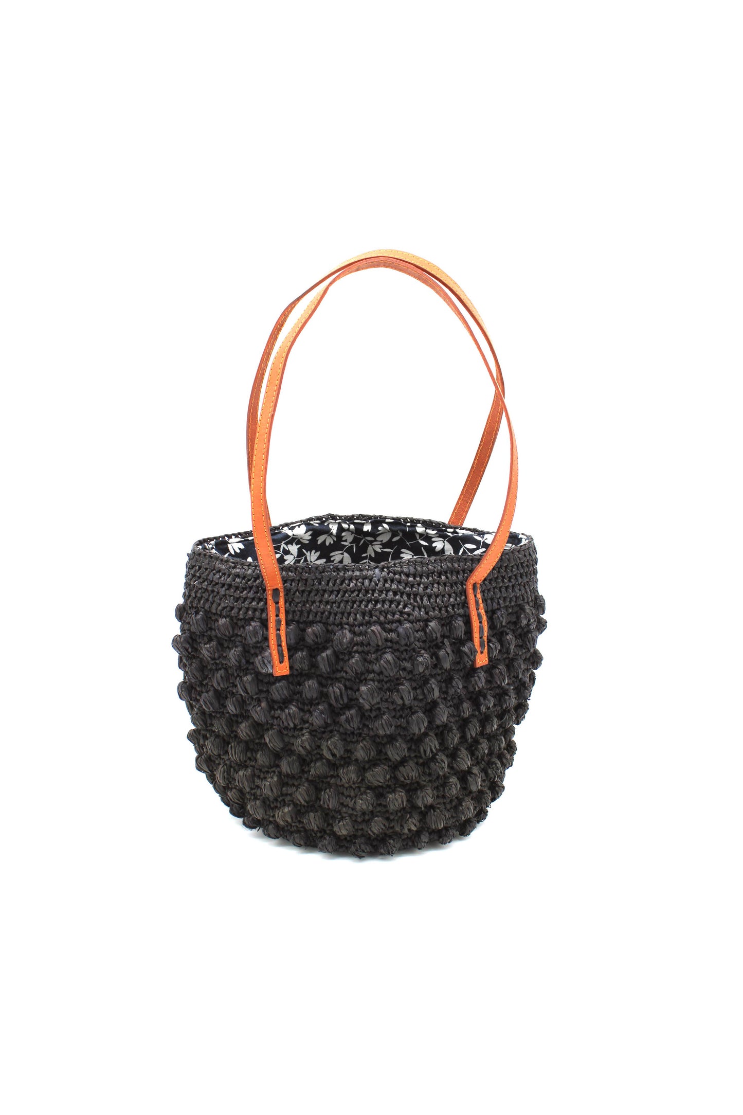Boucle Crochet Small Straw Handbag