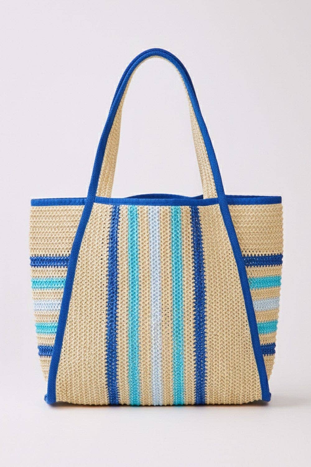 Juliet Multi Color Straw Beach Bag
