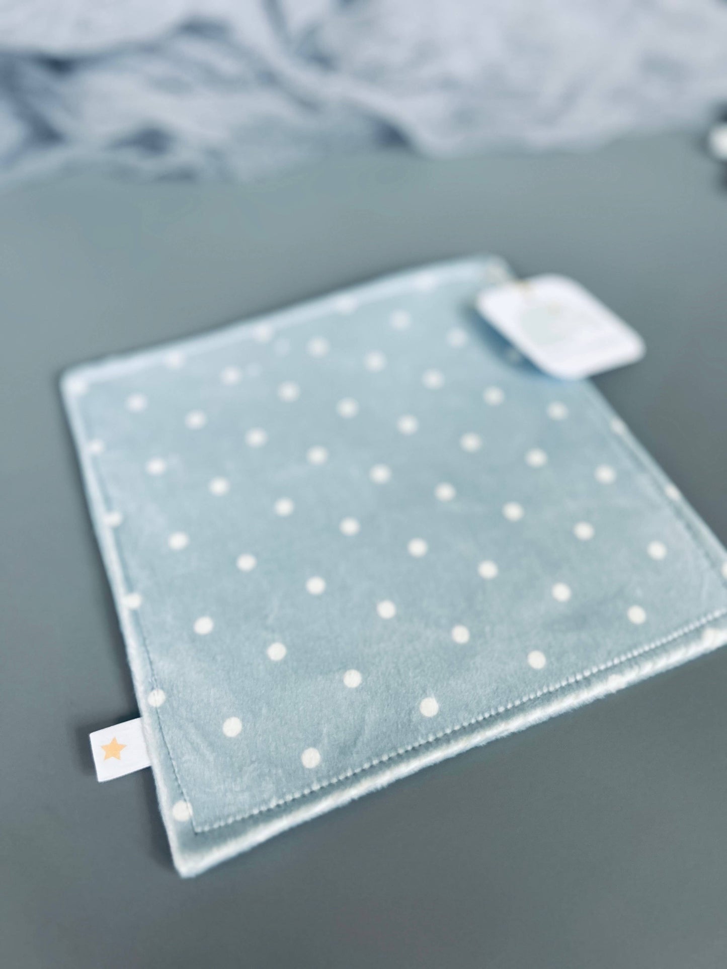 Blue Dot Minky Crinkle Sensory Toy