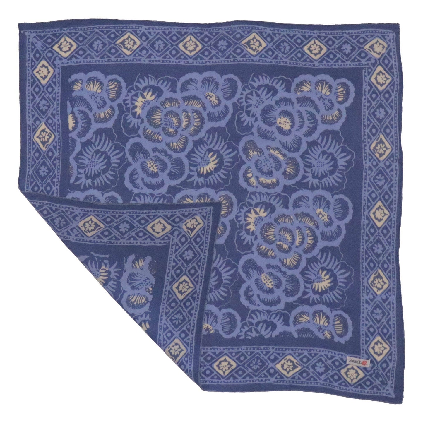 Batik Bandana | Blue Roses